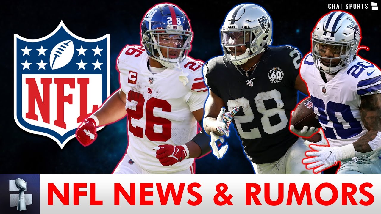 LATEST NFL News & Rumors On Saquon Barkley, Josh Jacobs & Tony