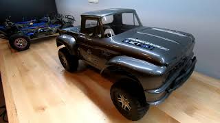 Proline 1966 Ford F100 Body on Traxxas Slash:  Will it actually fit?