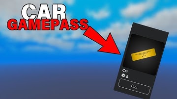 How to Create a Car Game Pass in Roblox Studio | Step-by-Step Tutorial