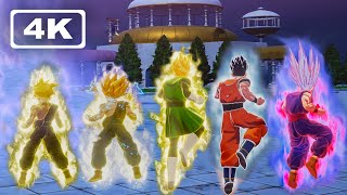 Dragon Ball Z Kakarot - All Gohan Transformations Base & Beast Gohan (4K 60fps)