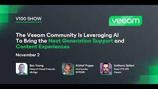 Veeam community leverages AI for next gen support and content experiences