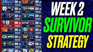 NFL WEEK 2 Survivor Picks & Strategy
