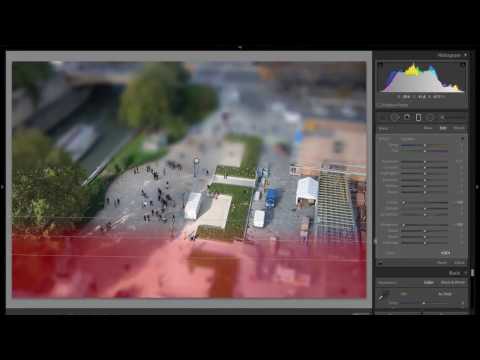 How to Do The Tilt Shift "Tiny Town" Effect in Lightroom