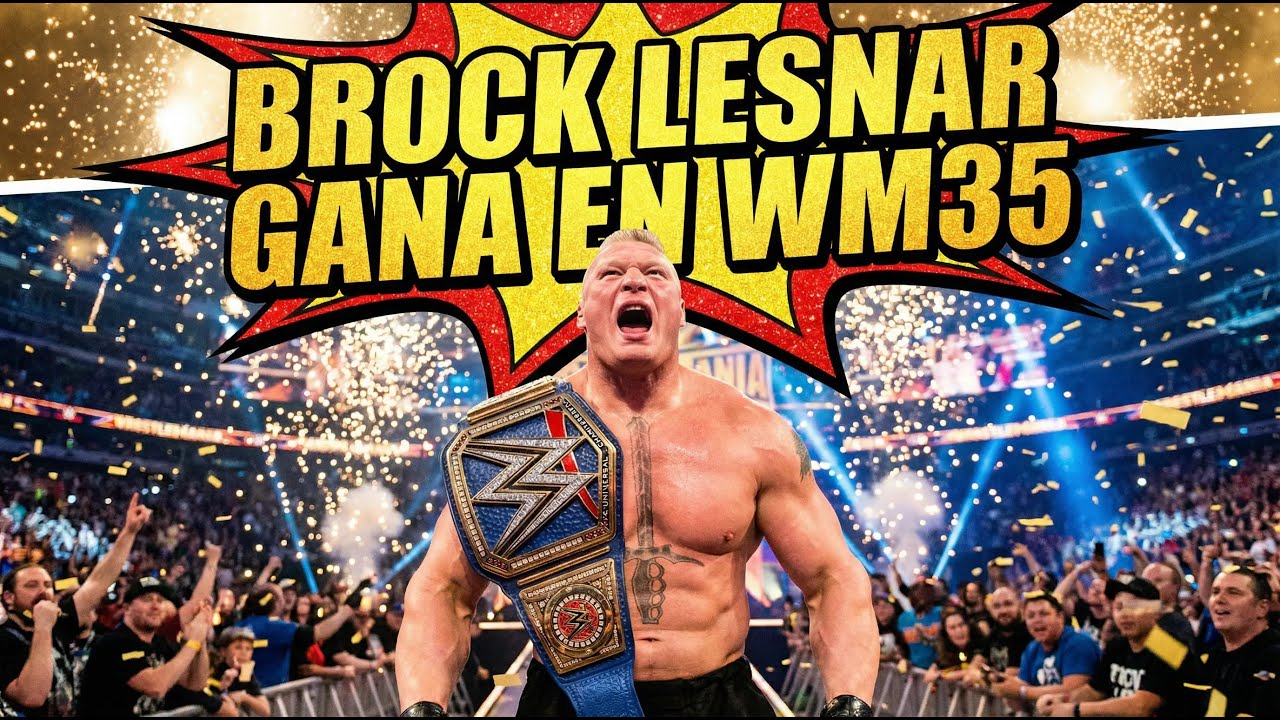 NADIE TE LO CONTÓ 😱 Brock Lesnar en WrestleMania 35