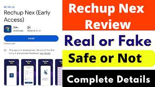Rechup Nex Real or Fake | Rechup Nex App | Review | Reality screenshot 4