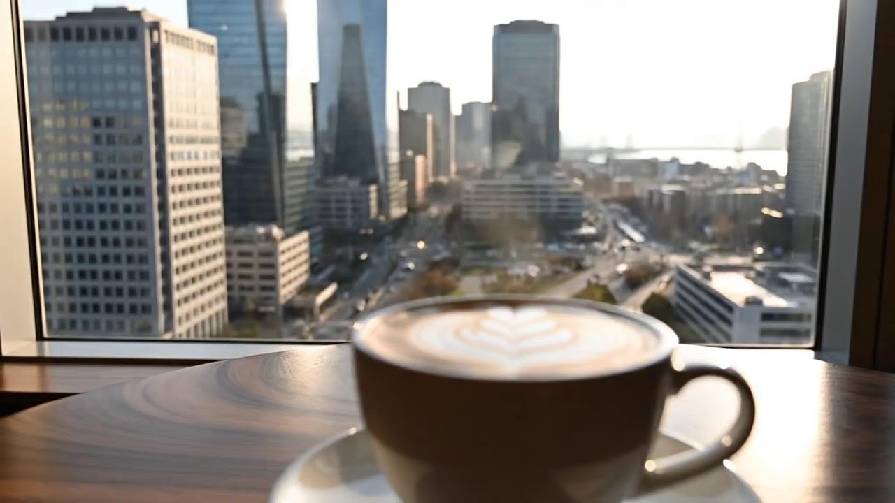 Cozy December Coffee Jazz ☕ Warm Winter Cafe Ambience for Work & Relaxation