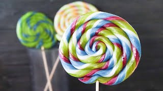 Сахарные леденцы на палочке🍭 простой рецепт🍭 Swirl lollipop recipe