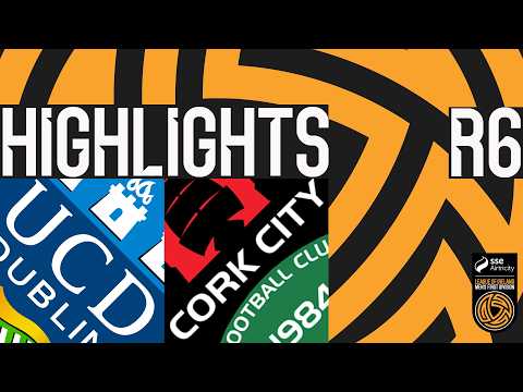UCD 0-1 Cork City | SSE Airtricity Men's First Division Highlights — football highlights