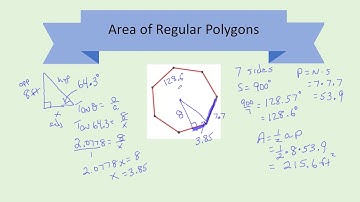Area of Regular Polygons Part 2 Video