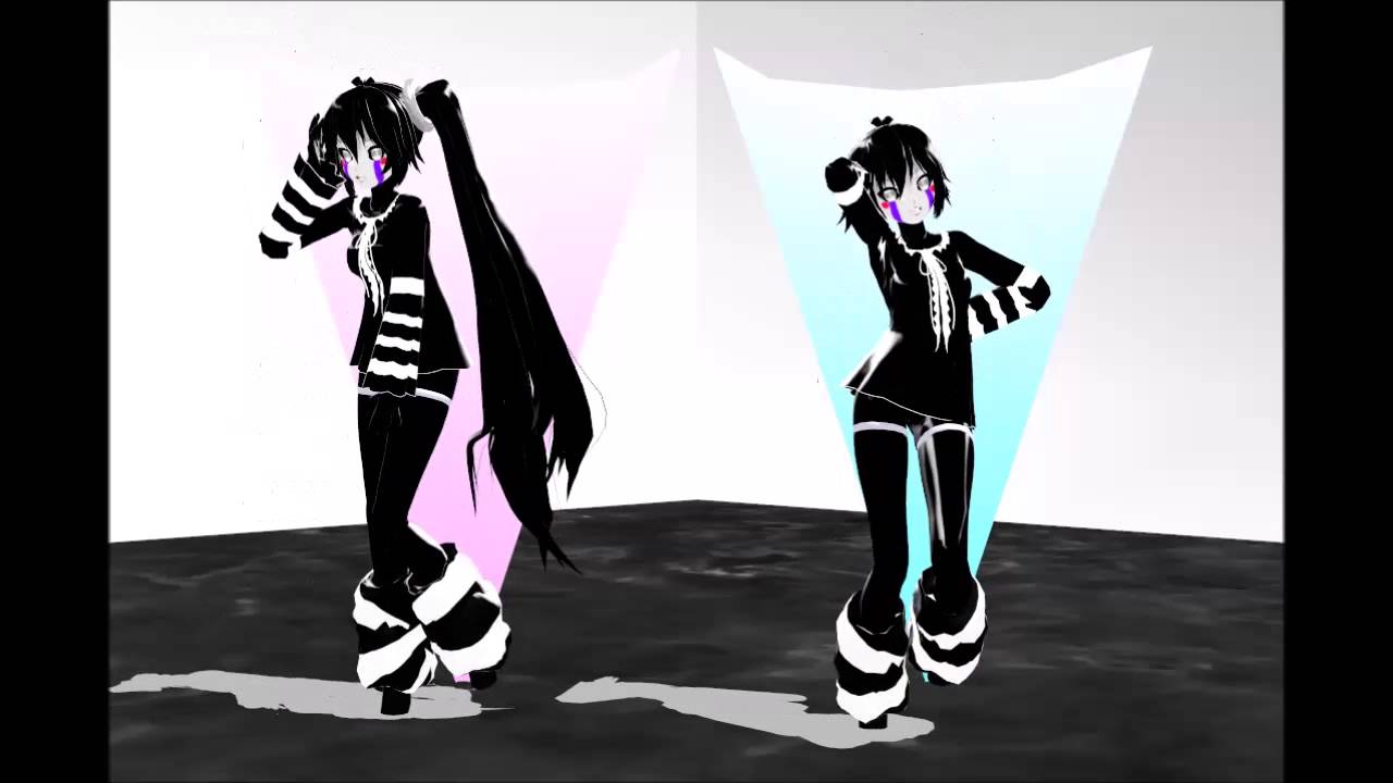 fnaf marionette dance to dance dance decadence mmd youtube