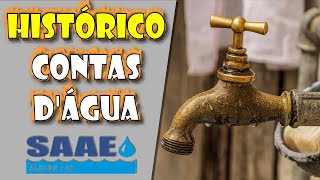 Como Ver As Suas Contas De Água No Saae Alegre Es - Histórico De Contas, Segunda Via, Contas A Pagar
