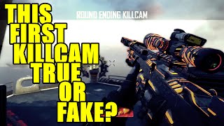 THIS FIRST KILLCAM IS TRUE OR FAKE + INSANE NON SETUP KILLCAM BO2!!