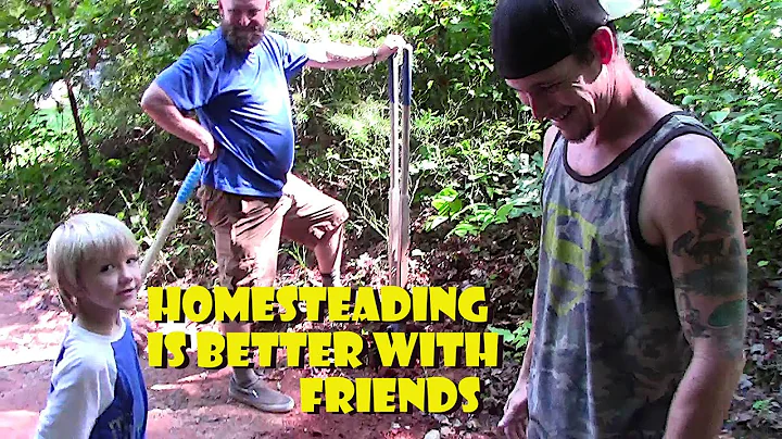 ep 38: Our First Visitor Helps Chris Build Somethi...