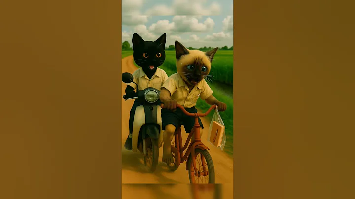 Watch the video about Thai cat #animation #funny #cat #cute #funnycats #cartoon #new #thailand