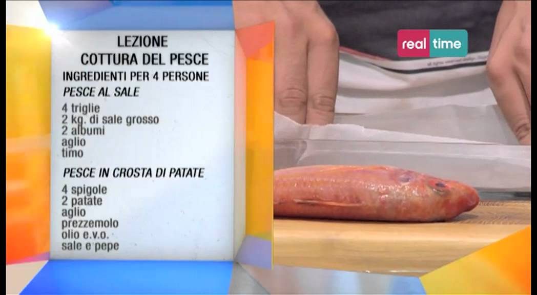 Cucina con Ale: cotture di pesce (lezione) ricette primi piatti