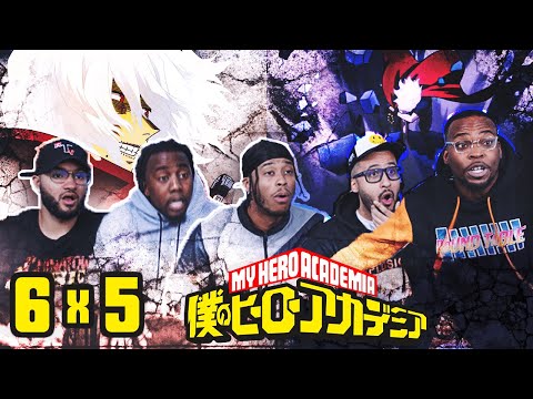 SHIGARAKI AWAKENS!  My Hero Academia 6x5 REACTION! "The Thrill of Destruction"