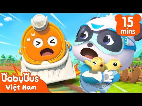 Video Giải cứu chuyến tàu hoả gặp nạn | Biệt đội siêu cứu hộ... - youtube