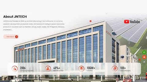 JNTech Microgrid Solutions丨Powering Global Energy Market