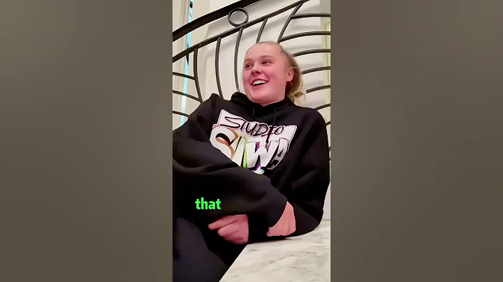 Why does Chris Hughes always look at his phone when he is with JoJo Siwa? #usa #jojosiwa