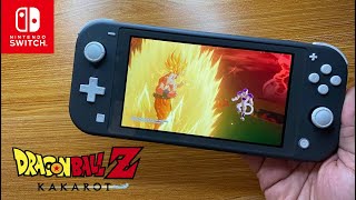 Dragon Ball Z: Kakarot - Goku vs Frieza Nintendo Switch Lite Gameplay