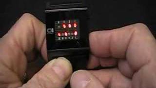01 THE ONE - KERALA TRANCE Binary LED Watch / LEDWATCHSTOP Wealth