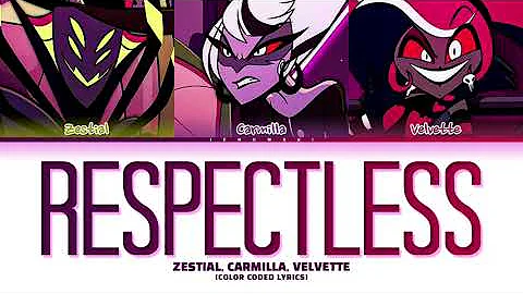 Hazbin Hotel - 'Respectless' (Color Coded Lyrics)