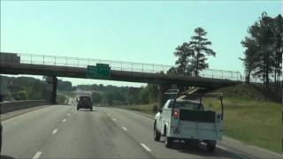 South Carolina - Interstate 26 East - Mile Marker 100-110 (4/10/12)