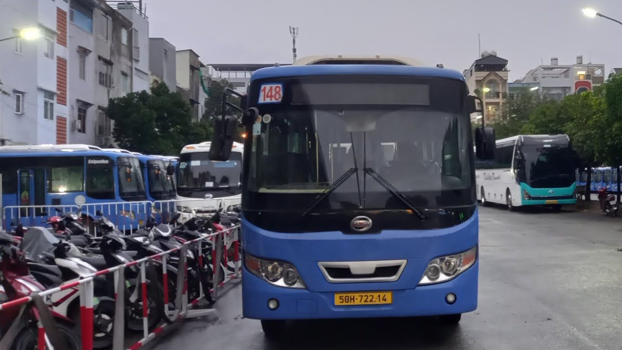 Review lộ trình lượt về xe buýt tuyến 148 TP.HCM : Bến xe Miền Tây - Gò Vấp 