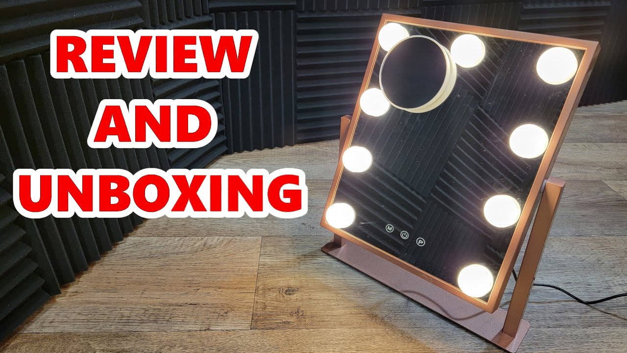 Bwllni Makeup Mirror With Lights