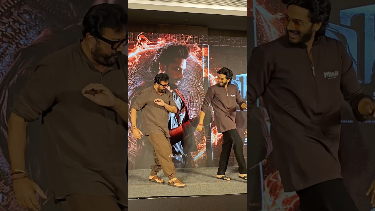 തെലുങ്ക് സൂപ്പർ താരം തേജ സജ്ജക്കൊപ്പം ഡാൻസ് കളിച്ച് ജയറാമേട്ടൻ❤️Mirai Press Meet, Jayaram 