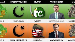 Pakistan Vs Malaysia Country Comparison 2024 by Precious Data 667 views 3 months ago 3 minutes, 44 seconds