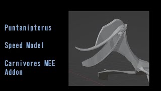 Puntanipterus speed model  - Carnivores MEE Addon screenshot 3