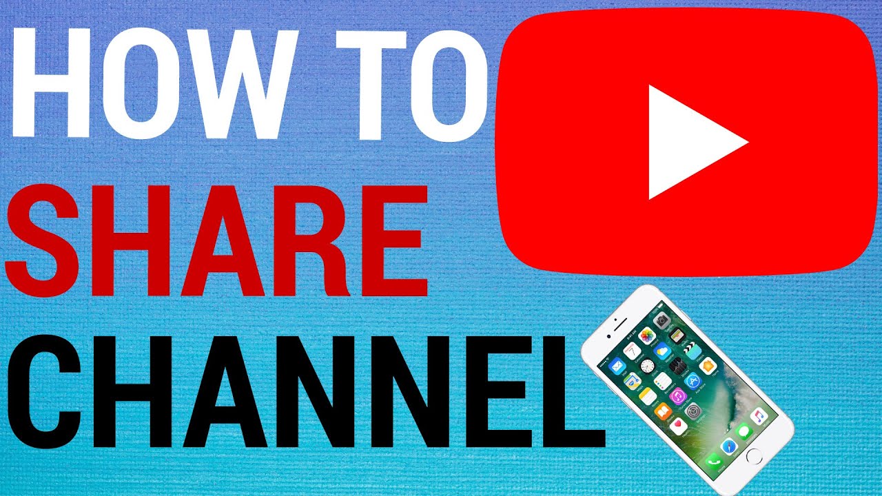 How To Copy Your YouTube Channel Link \ URL - YouTube