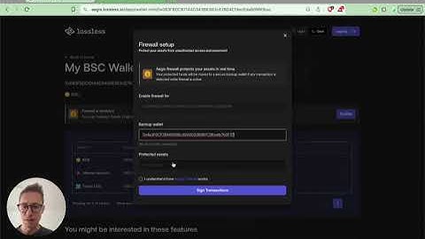 Aegis dApp Tutorial -  Firewall Setup
