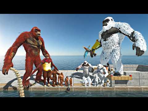 Skar King Team Siege | Old Kong 2024 Team Fortress Defense Challenge -Animal Revolt Battle Simulator