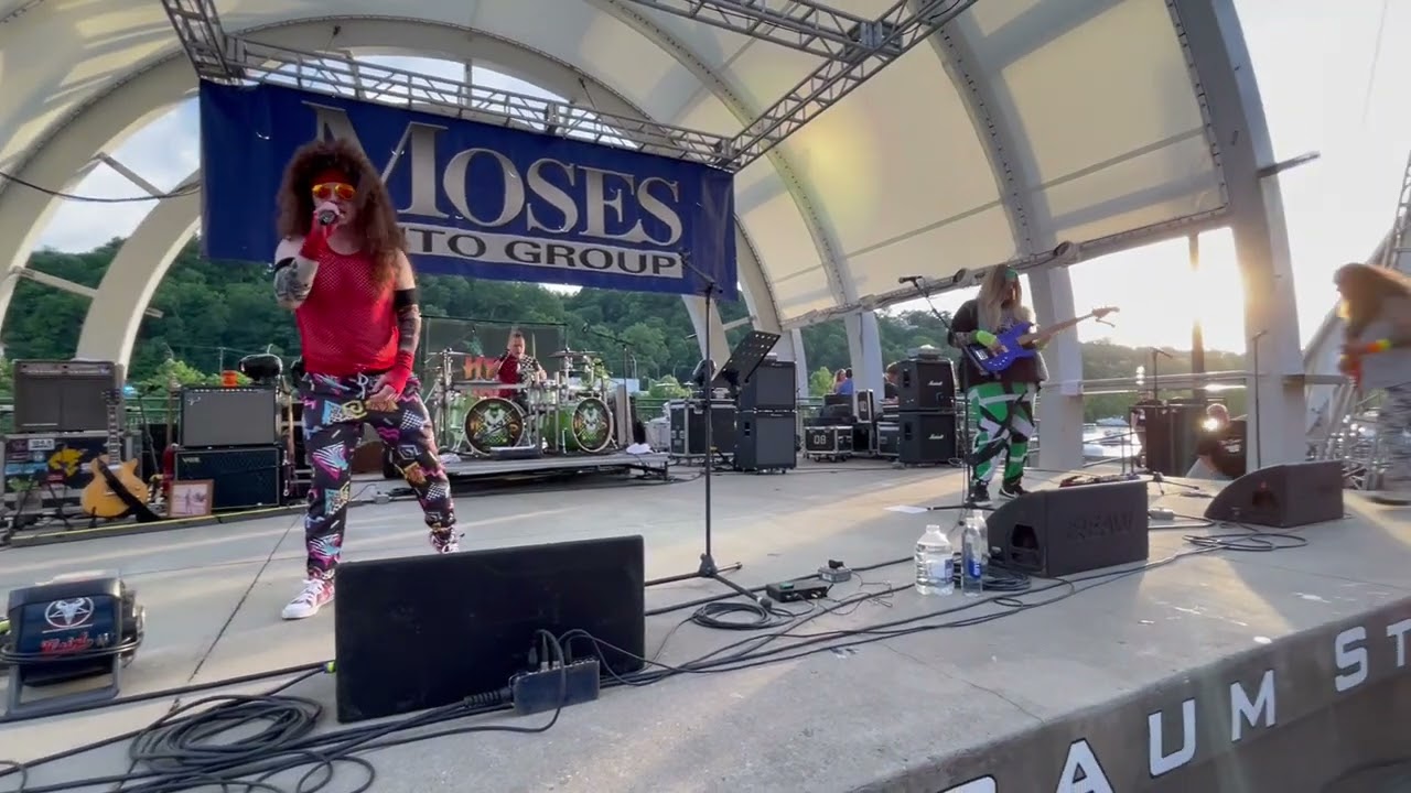 Hair Supply performing at Charleston's Haddad Riverfront on May 26