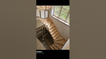 Winder stairs and wreathed handrailing #art #metalwork #woodworking #handmade