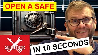 Genius hack to crack a cheap safe in 10 seconds without the code or key.