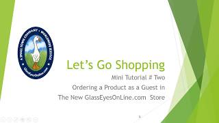 Wk 2 Tutorial How To Order And Pay As A Guest On The Website