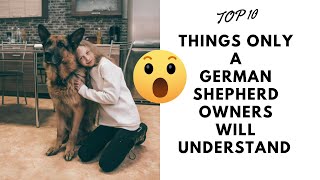 TOP 10 THINGS ONLY A GERMAN SHEPHERD OWNERS WILL UNDERSTAND |IN ENGLISH
