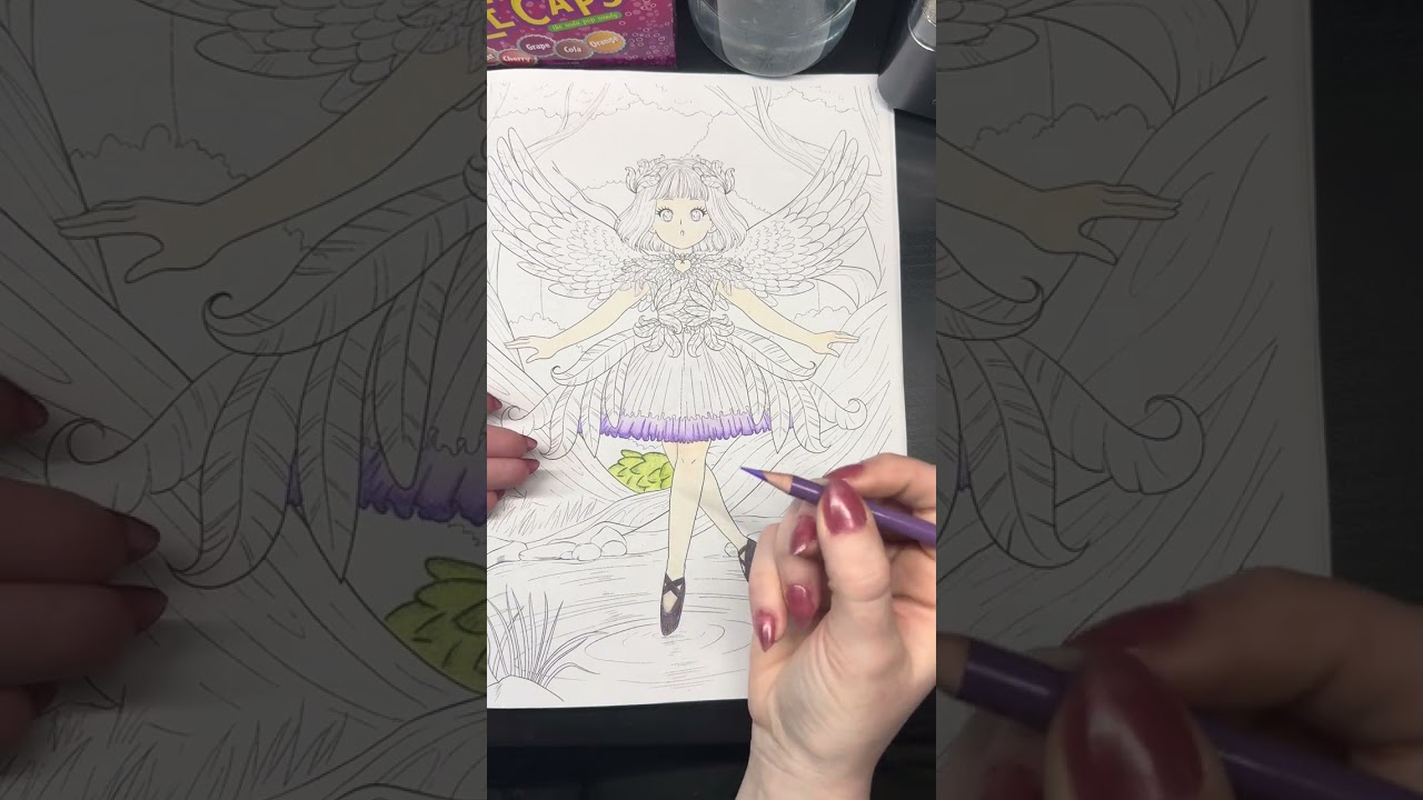 Colouring heaven’s manga girl adventure special pt. 2