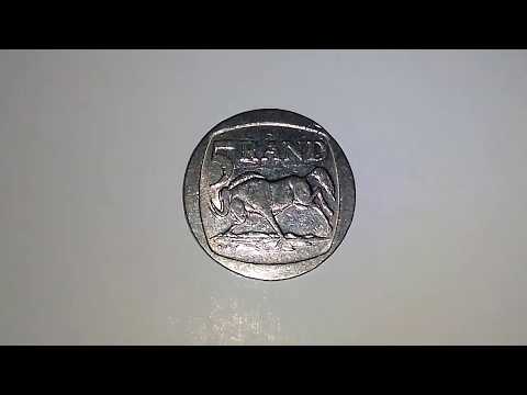 South Africa 5 Rand Suid Afrika Coin 1994