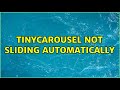 Tinycarousel not sliding automatically