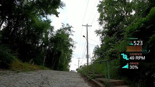 I accidentally climbed Canton Ave in my big ring!