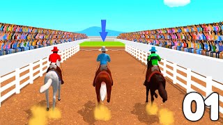 Horse Race Master 3D Part 01 (Level 01 - 16) screenshot 5