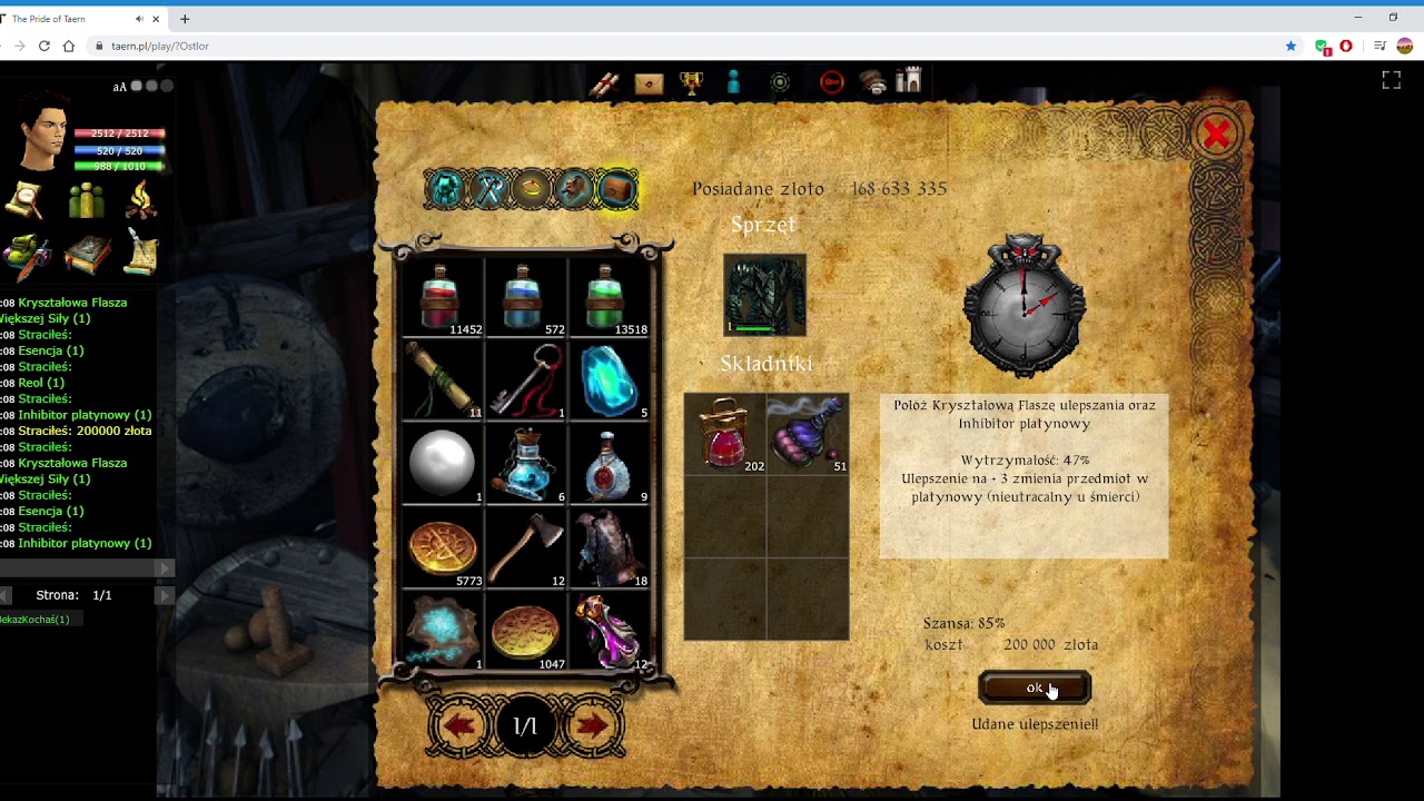 Taern - Salmurn naprawa + ulepszenie