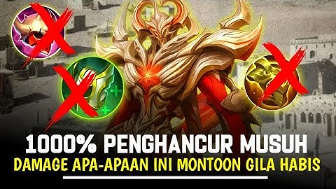 ZHASK 14000 BERBAGI TIPS YANG JARANG DI PUBLIS ‼️BUILD EMBLEM ZHASK MLBB 2025 TERBARU GLOBAL 1 ZHASK