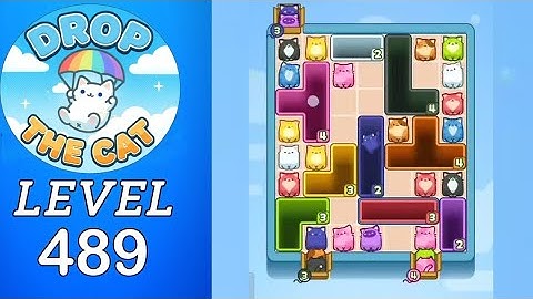 Drop The Cat Level 489 Walkthrough