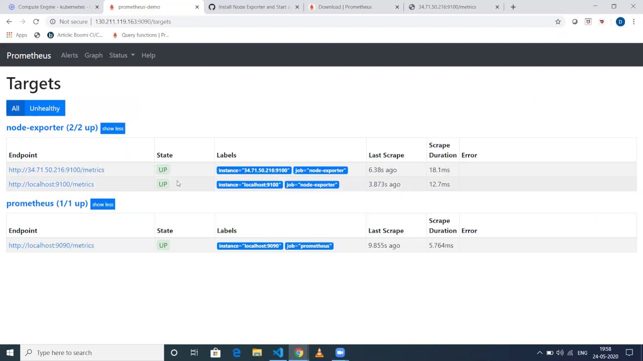 node exporter prometheus config node exporter prometheus config
