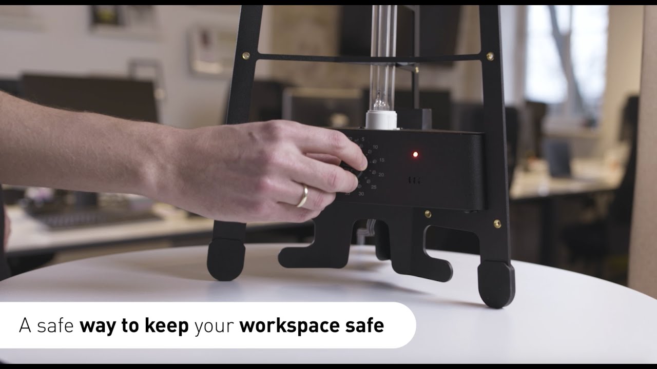 Safe usage of the Bacteo Tower Disinfection Lamp